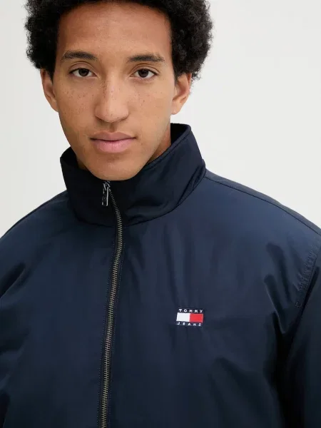 Tommy Jeans kurtka przejściowa granatowy