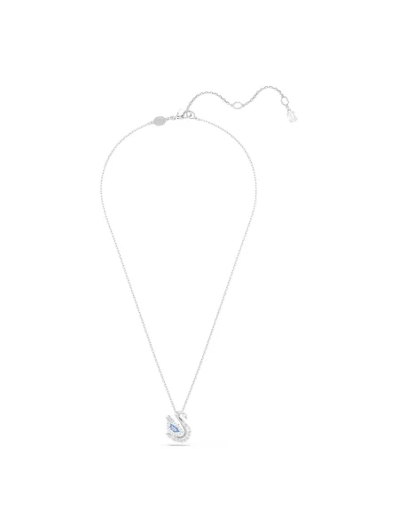 Naszyjnik Swarovski szary