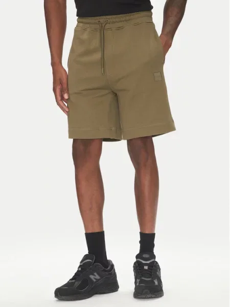 BOSS Sport rövidnadrág Sewalk Khaki