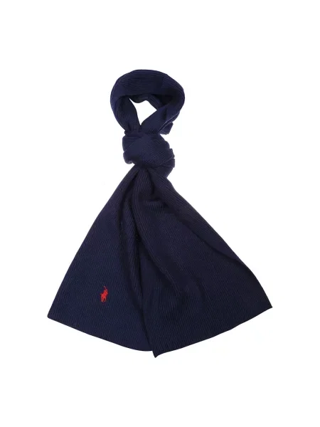 Szal Polo Ralph Lauren niebieska