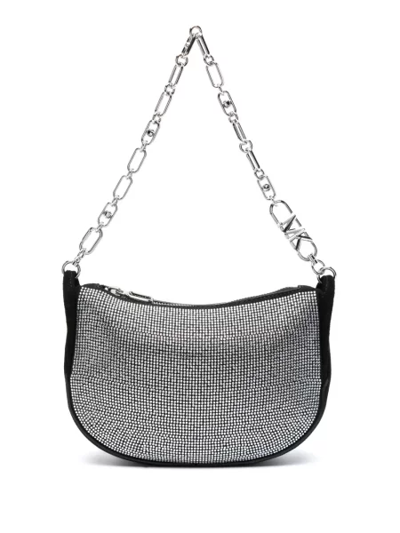 Τζιν με ίσιο πόδι Michael Michael Kors με σχέδιο tweed κομμένο γκρι