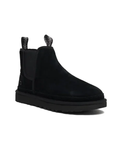 UGG De piele ghete chelsea NEUMEL negru