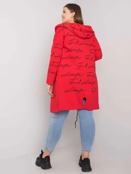Geacă Fashionhunters roșu