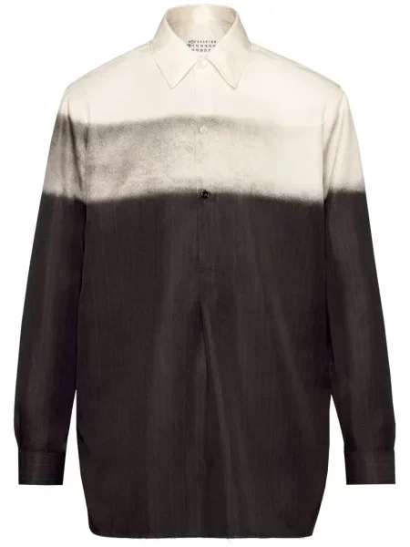 Cămașă Maison Margiela cu dungi cu imagine