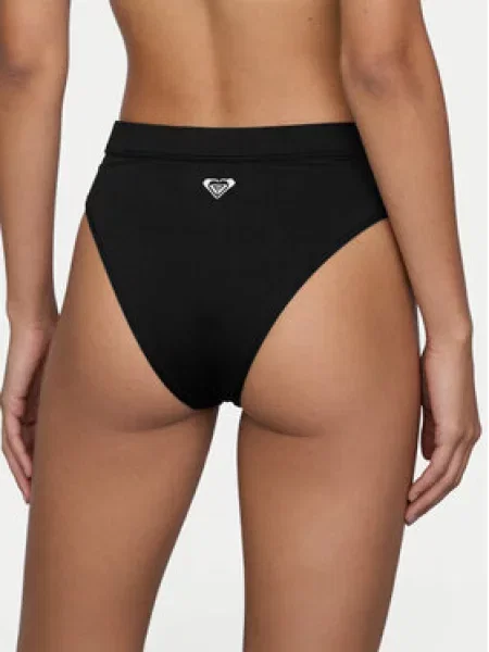Roxy Spodnji del bikini Solid Essentials črna