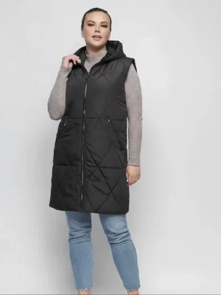 Жилет з утеплювачем UVENTUM чорний