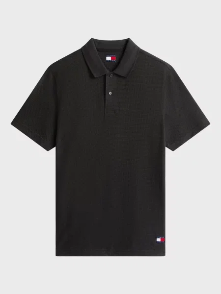 Поло Tommy Jeans чорне