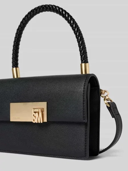 Torebka z uchwytem model ‘Bnesta’ Steve Madden czarna