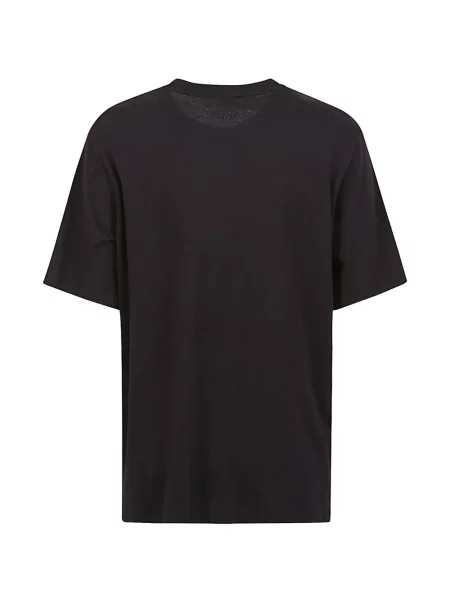 Tricou Majestic Filatures cu decolteu rotund albastru