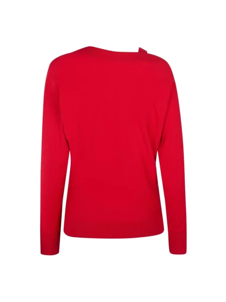 Sweter Love Moschino czerwony