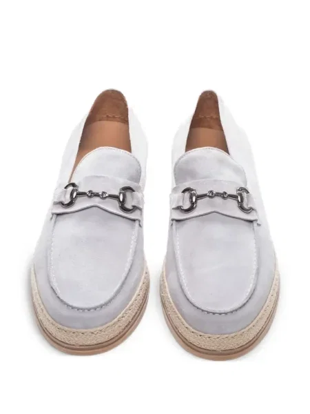 Loafersy Poche Paris białe