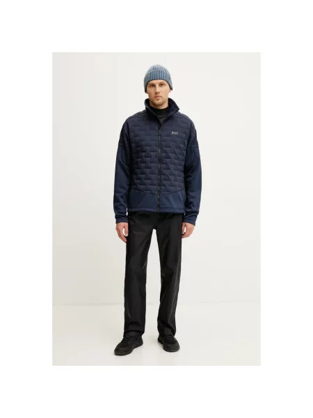 Kurtka hybrydowa Helly Hansen HP Hybrid Stretch Insulator navy niebieska