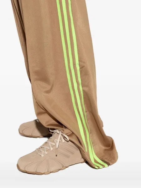 Tricou Adidas cu dungi cu imagine alb