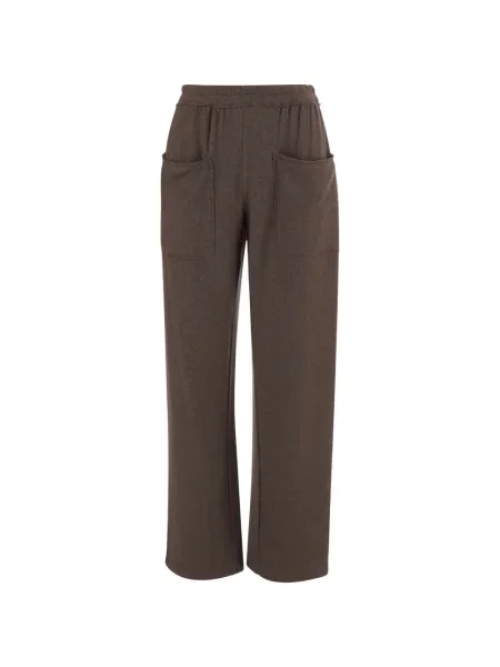 Pantaloni Giorgio Armani alergare maro