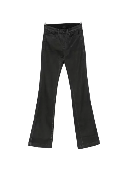 Pantaloni Thom Krom evazate negru
