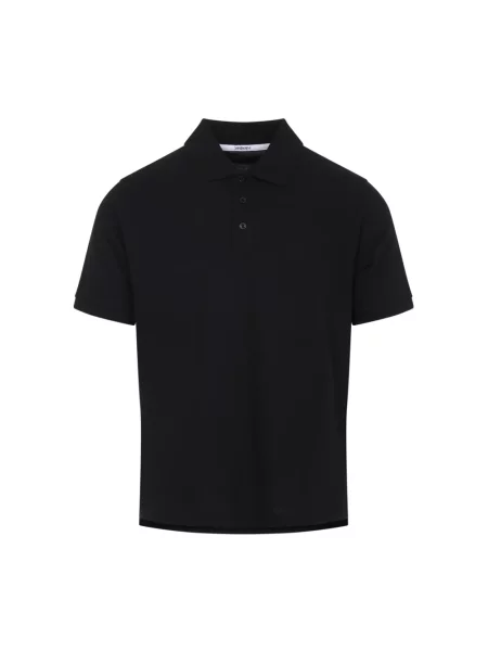 Koszulka polo Saint Laurent czarna
