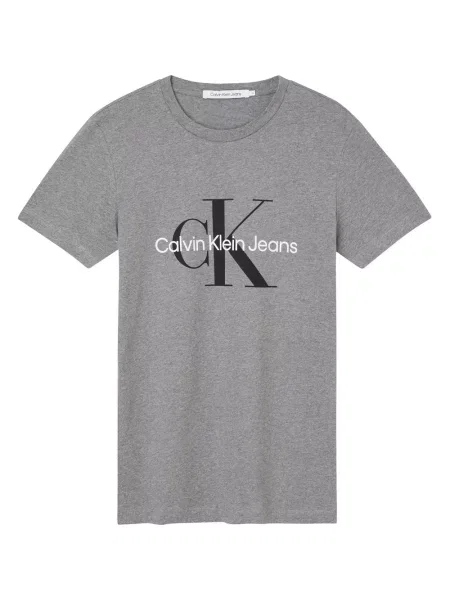 Calvin Klein Jeans T-shirt Slim Fit siva