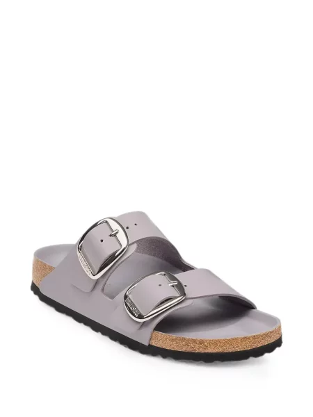 Sandale Birkenstock cu cataramă violet