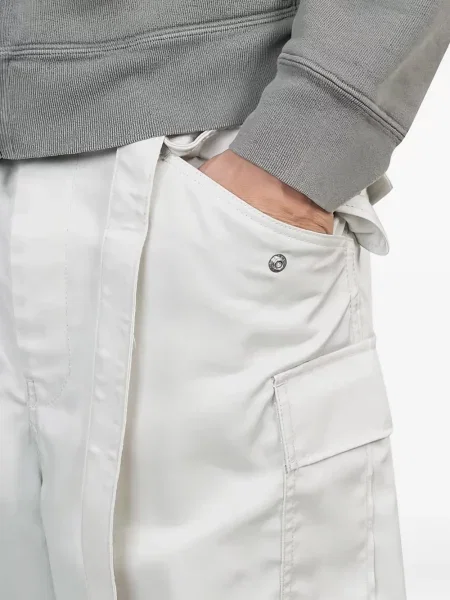 Pantaloni cargo Sacai alb