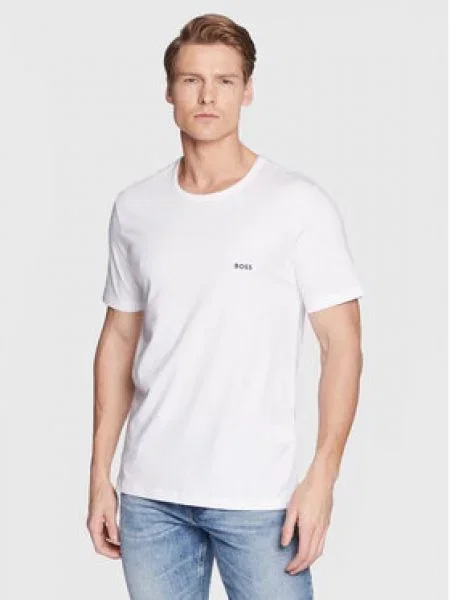 BOSS BLACK Tricou | Regular Fit alb