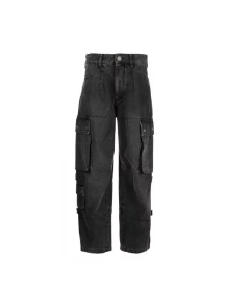 Spodnie cargo Isabel Marant czarne