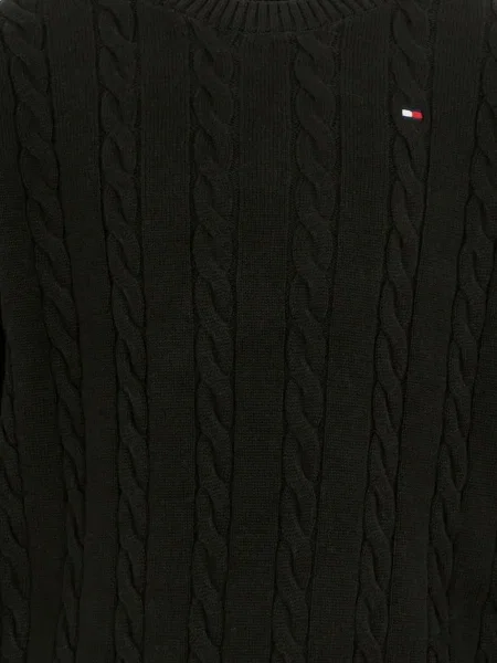 Sweter dziecięcy Tommy Hilfiger czarny