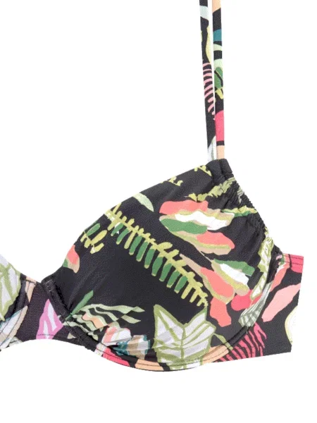 S.Oliver Bikini zgornji del črna
