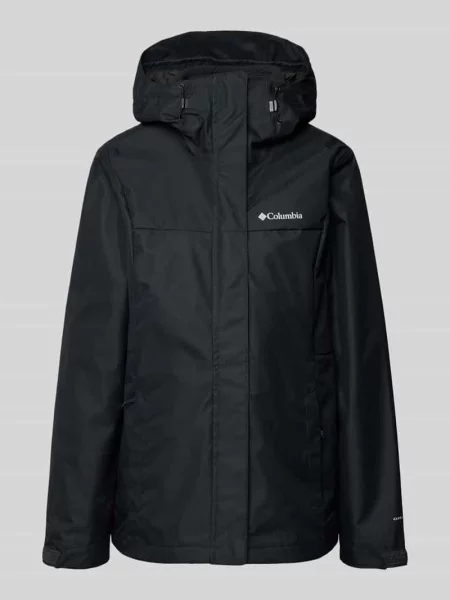 Kurtka z nadrukiem logo krój regular fit model Hikebound' Columbia czarna