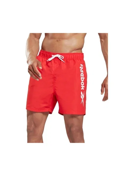 Pantaloni Reebok Sport roșu