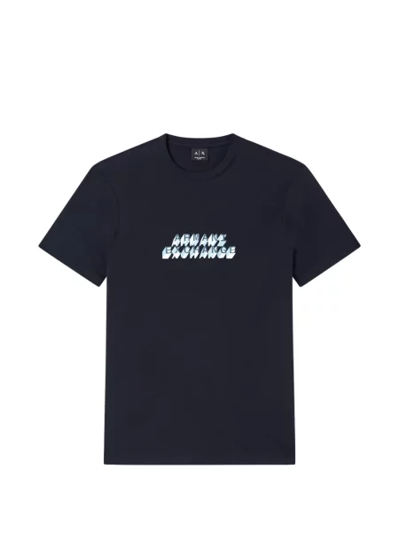 Tričko Armani Exchange modré