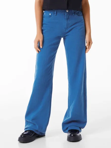 Bershka Jeans denim albastru