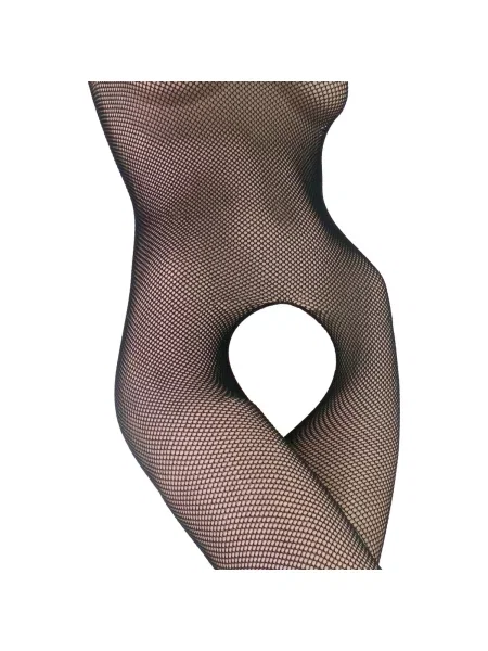 Top Trasparenze negru