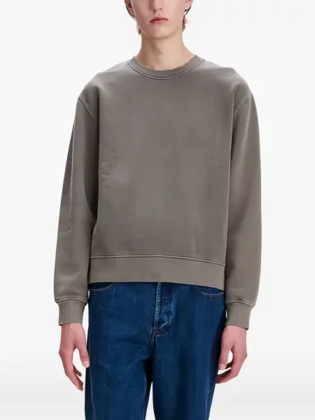 Pulover A.p.c. cu imagine gri