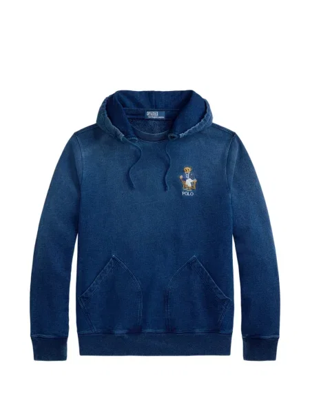 Șosete Polo Ralph Lauren cu broderie în carouri de flanelă verde