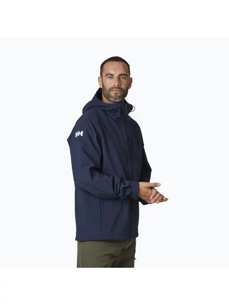 Kurtka softshell Helly Hansen Paramount Hooded Softshell navy granatowa