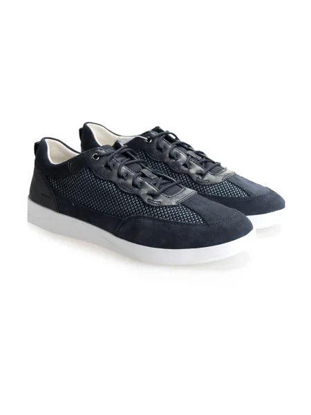 Sneakersy Geox skórzane niebieskie