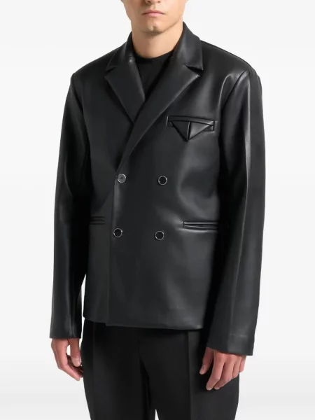 Sacou Manière De Voir din piele negru