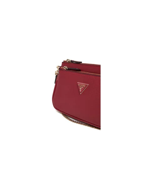 Guess Ročna torba Noelle II Mini rdeča
