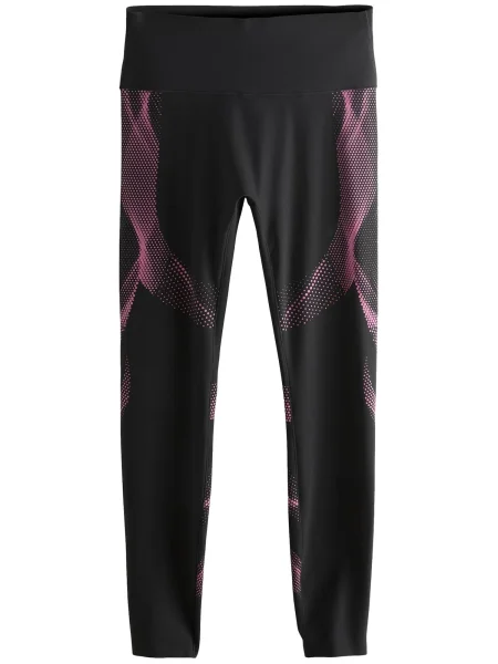 Next Leggings roz deschis negru