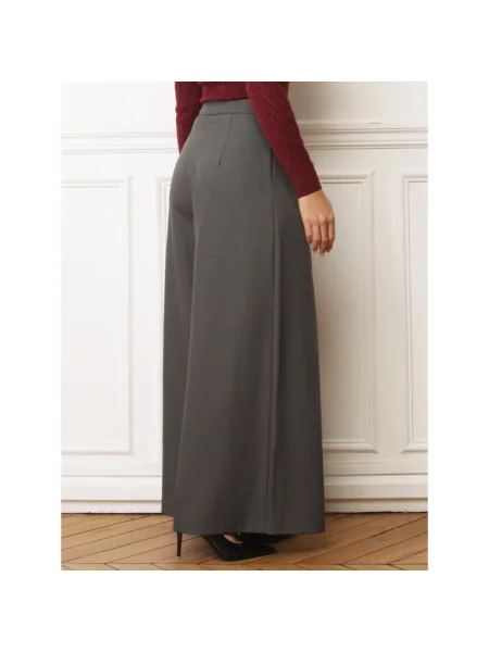 Nohavice La Modeuse sivá