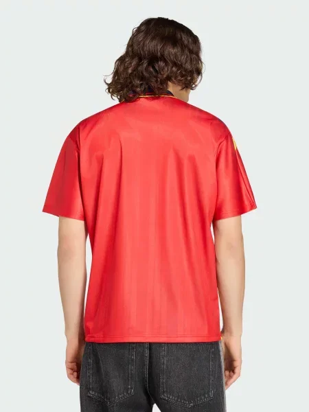 Поло Adidas красное