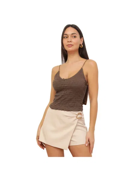 Top La Modeuse smeđa