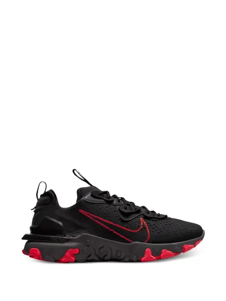 Pantofi alergare Nike React cu șireturi din dantelă alergare negru