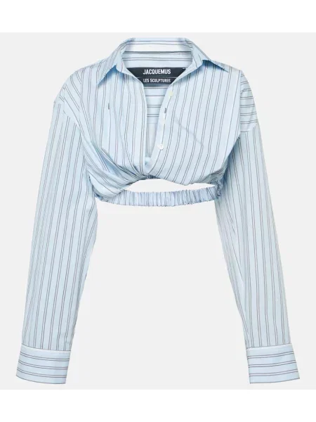 Top Jacquemus albastru