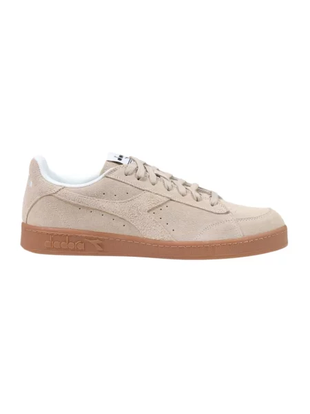 Sneakersy Diadora zamszowe beżowe