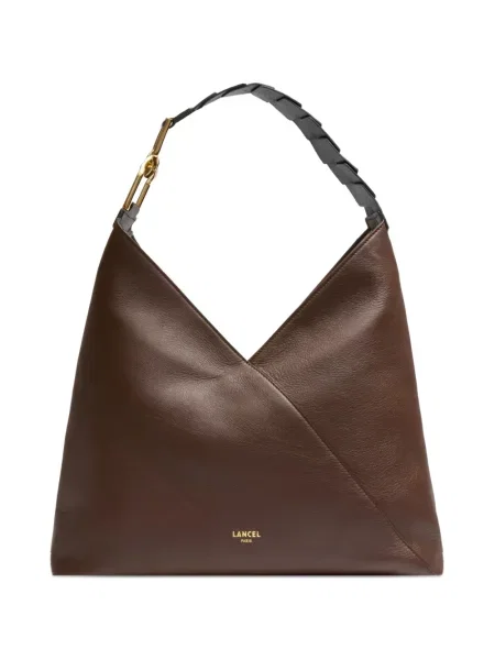 Geanta de piele Lancel din piele maro