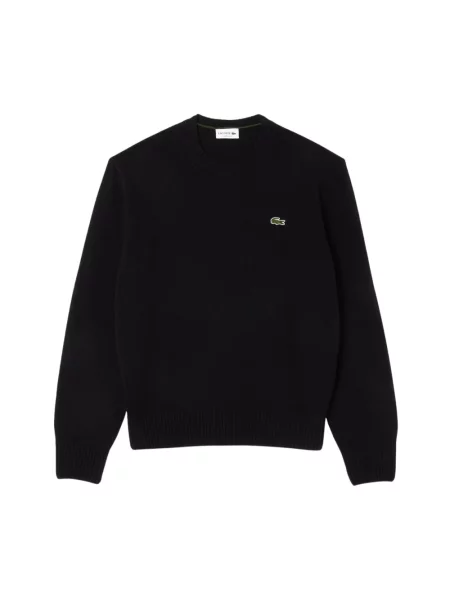 Lacoste Sweter schwarz czarny