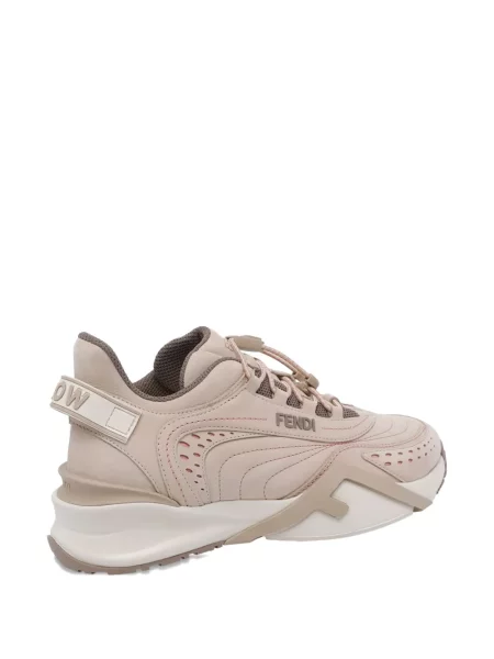 Sneakerși Fendi din piele de căprioară