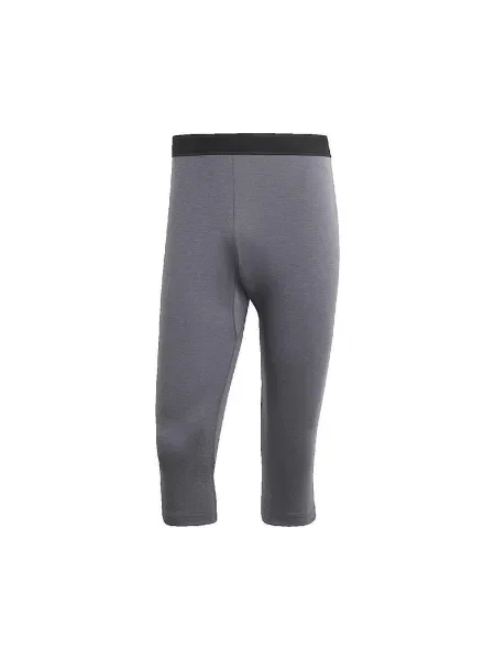 Legíny Adidas z merina sivá