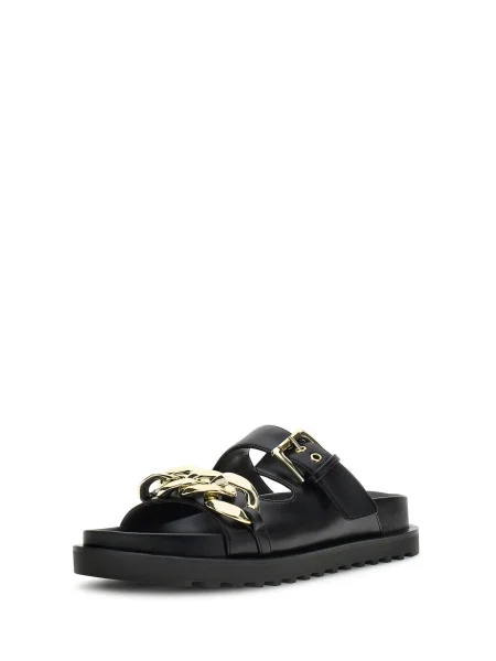 GUESS Sandale auriu negru